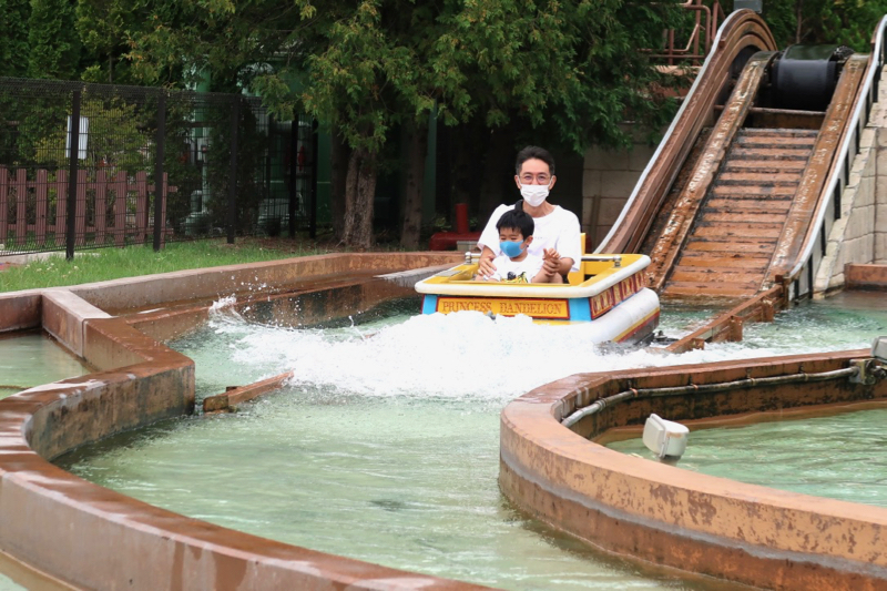 帶小孩玩河口湖，湯瑪士樂園，賞富士山，體驗超可愛的西瓜飯店