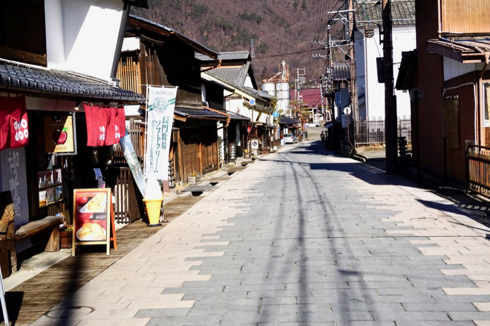 長野上田城下町柳町