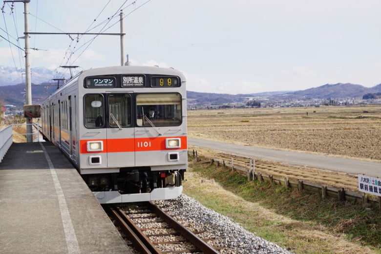 長野上田別所溫泉＿別所線電車