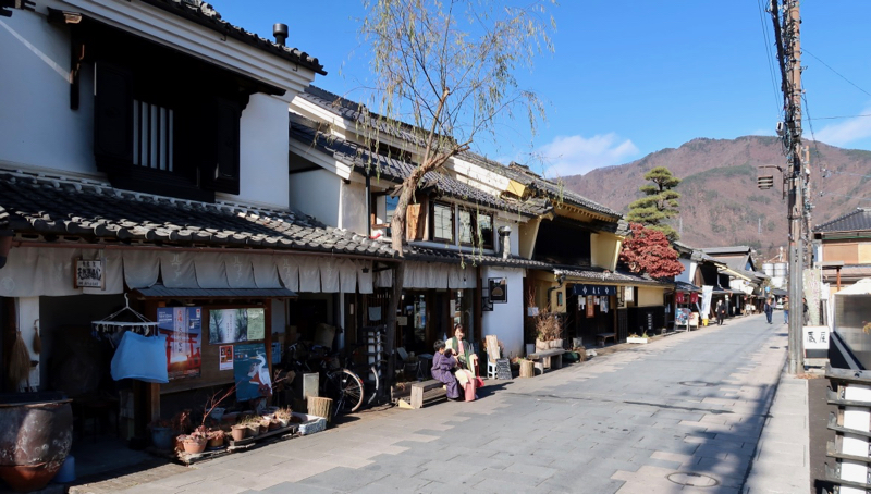 長野上田城下町柳町