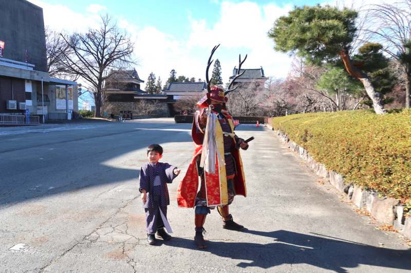 長野上田城跡公園真田氏