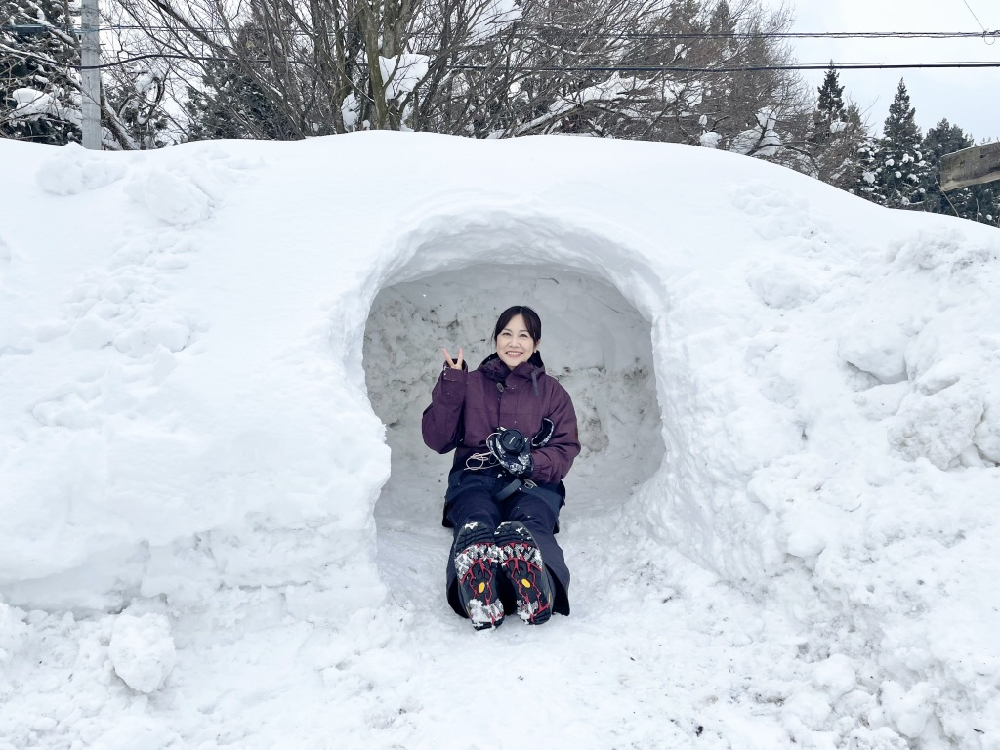 前進山形上山溫泉的夢幻雪世界，體驗親手做雪屋以及絕景樹冰散步