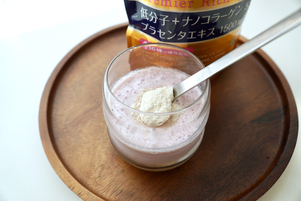 40歲後的美麗生活小習慣～一天一匙日本Asahi Premium Rich 金色升級版膠原蛋白粉